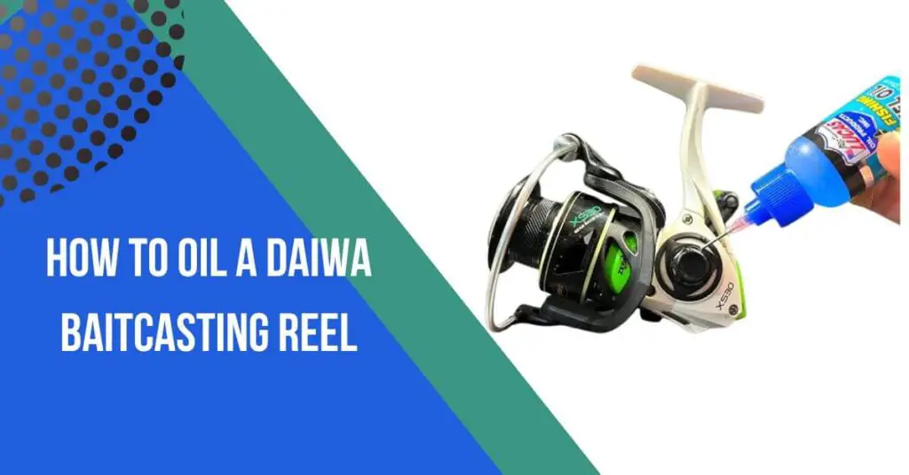 how to oil a daiwa baitcasting reel